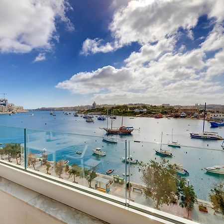 Deluxe Apartment With Valletta And Harbour Views Sliema Exterior foto